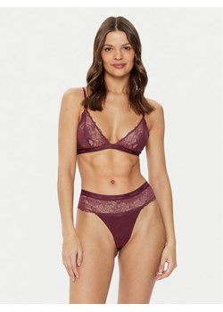 Calvin Klein Underwear Komplet bielizny 000QF7989E Bordowy ze sklepu MODIVO w kategorii Komplety bielizny damskiej - zdjęcie 182676030
