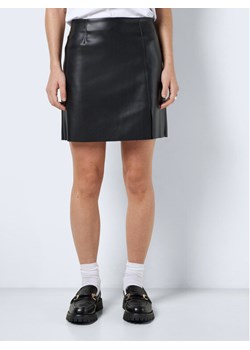 Noisy May Spódnica z imitacji skóry 27021277 Czarny Regular Fit ze sklepu MODIVO w kategorii Spódnice - zdjęcie 182676033