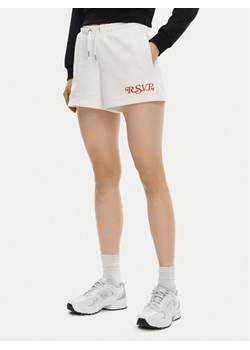 Fila Szorty sportowe Louches FAW1032 Biały Regular Fit ze sklepu MODIVO w kategorii Szorty - zdjęcie 182676132
