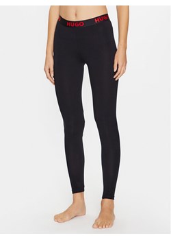 Hugo Legginsy 50495304 Czarny Skinny Fit ze sklepu MODIVO w kategorii Spodnie damskie - zdjęcie 182676180