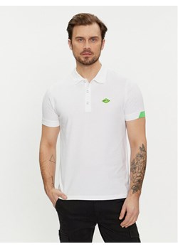 Replay Polo M3540A.000.20623 Écru Regular Fit ze sklepu MODIVO w kategorii T-shirty męskie - zdjęcie 182676231