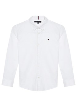 Tommy Hilfiger Koszula Oxford KB0KB06964 D Biały Regular Fit ze sklepu MODIVO w kategorii Koszule chłopięce - zdjęcie 182676300