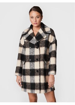 Red Valentino Płaszcz wełniany 1R3CAF056HR Beżowy Regular Fit ze sklepu MODIVO w kategorii Płaszcze damskie - zdjęcie 182676384