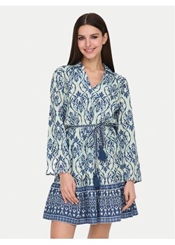 JDY Sukienka koszulowa Anna 15325610 Niebieski Regular Fit ze sklepu MODIVO w kategorii Sukienki - zdjęcie 182676451