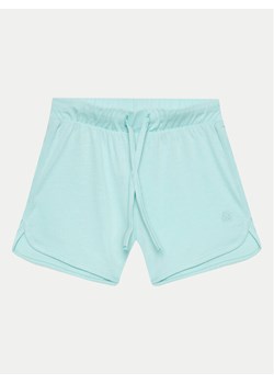 United Colors Of Benetton Szorty sportowe 3I1XC901F Zielony Regular Fit ze sklepu MODIVO w kategorii Spodenki dziewczęce - zdjęcie 182676453