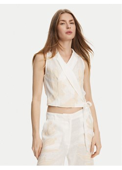 Marella Top Kriss 2513161162 Biały Regular Fit - id: 0000305204004 - marki Marella - 182676613 Marella Top Kriss 2513161162 Biały Regular Fit ze sklepu MODIVO w kategorii Bluzki damskie - zdjęcie 182676613