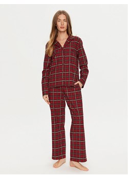 Boss Piżama 50527259 Czerwony Relaxed Fit ze sklepu MODIVO w kategorii Piżamy damskie - zdjęcie 182676760
