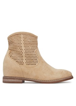 DeeZee Botki HX20208-3 Beżowy - id: 2230084389304 - marki DeeZee - 182676763 DeeZee Botki HX20208-3 Beżowy ze sklepu MODIVO w kategorii Botki - zdjęcie 182676763