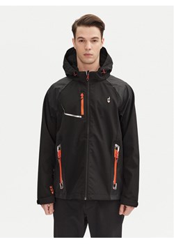 Aulp Kurtka softshell Robin Czarny Regular Fit ze sklepu MODIVO w kategorii Kurtki męskie - zdjęcie 182676794