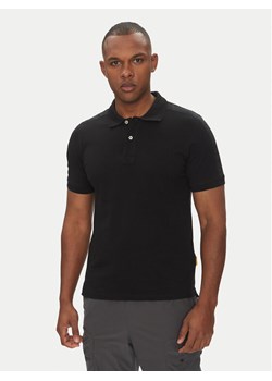 Parajumpers Polo Space 25SMPMPOXF06 Czarny Regular Fit ze sklepu MODIVO w kategorii T-shirty męskie - zdjęcie 182676971