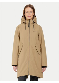 Didriksons Parka Fia 505372 Beżowy Relaxed Fit ze sklepu MODIVO w kategorii Parki damskie - zdjęcie 182677044