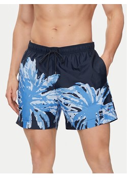 Tommy Hilfiger Szorty kąpielowe UM0UM03298 Niebieski Regular Fit ze sklepu MODIVO w kategorii Kąpielówki - zdjęcie 182677093