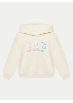 Gap Bluza 590866-01 Beżowy Regular Fit ze sklepu MODIVO w kategorii Bluzy dziewczęce - zdjęcie 182677112