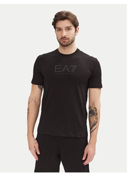 EA7 Emporio Armani T-Shirt 7M000224 AF10375 UC001 Czarny Regular Fit ze sklepu MODIVO w kategorii T-shirty męskie - zdjęcie 182677144