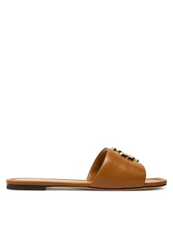 Tory Burch Klapki Eleanor 157966 Brązowy - id: 0000304199196 - marki Tory Burch - 182677182 Tory Burch Klapki Eleanor 157966 Brązowy ze sklepu MODIVO w kategorii Klapki damskie - zdjęcie 182677182