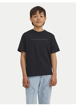 Jack&Jones Junior T-Shirt Star 12237435 Czarny Relaxed Fit ze sklepu MODIVO w kategorii T-shirty chłopięce - zdjęcie 182677200