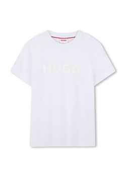 HUGO T-Shirt G00333 D Biały Regular Fit ze sklepu MODIVO w kategorii T-shirty chłopięce - zdjęcie 182677373