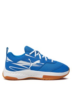 Puma Buty halowe Varion II Jr 108105 03 Niebieski ze sklepu MODIVO w kategorii Buty sportowe dziecięce - zdjęcie 182677403