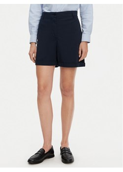 Tommy Hilfiger Szorty materiałowe WW0WW42457 Granatowy Regular Fit ze sklepu MODIVO w kategorii Szorty - zdjęcie 182677424