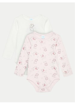OVS Komplet 2 par body dziecięcych 2133396 Écru ze sklepu MODIVO w kategorii Body niemowlęce - zdjęcie 182677504