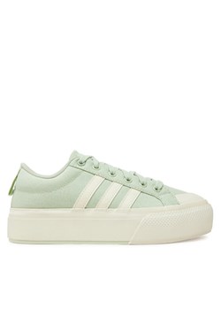 adidas Sneakersy Bravada 2.0 Platform JI1800 Zielony ze sklepu MODIVO w kategorii Buty sportowe damskie - zdjęcie 182677543