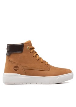 Timberland Trzewiki Seneca Bay 6In Side Zip TB0A2M1W231 Żółty ze sklepu MODIVO w kategorii Buty zimowe dziecięce - zdjęcie 182677693