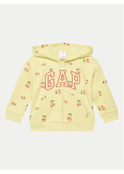 Gap Bluza 710011-02 Żółty Regular Fit ze sklepu MODIVO w kategorii Bluzy dziewczęce - zdjęcie 182677813