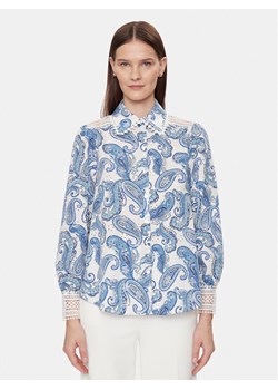 Nissa Koszula C14909 Niebieski Regular Fit ze sklepu MODIVO w kategorii Koszule damskie - zdjęcie 182677833