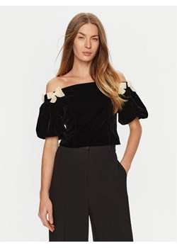 Eleh Bluzka E00201 Czarny Regular Fit ze sklepu MODIVO w kategorii Bluzki damskie - zdjęcie 182677931
