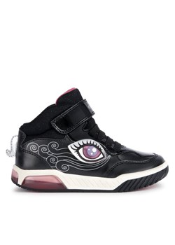 Geox Sneakersy J Inek Girl J36ASB 0NFEW C0922 M Czarny ze sklepu MODIVO w kategorii Buty sportowe dziecięce - zdjęcie 182678021