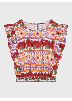 Guess Bluzka J3GH03 WFBN0 Kolorowy Regular Fit ze sklepu MODIVO w kategorii Bluzki dziewczęce - zdjęcie 182678073