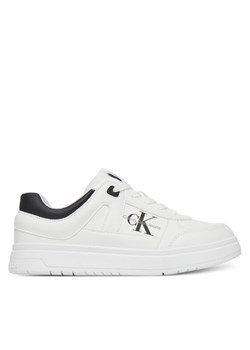 Calvin Klein Jeans Sneakersy Low Cut Lace-Up Sneaker V3X9-82090-1355 S Biały ze sklepu MODIVO w kategorii Buty sportowe dziecięce - zdjęcie 182678260