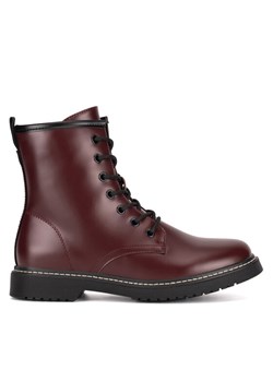 JENNY Botki WS2696-02 Bordowy ze sklepu MODIVO w kategorii Botki - zdjęcie 182678323