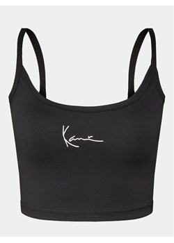 Karl Kani Top Small Signature 6131297 Czarny Slim Fit ze sklepu MODIVO w kategorii Bluzki damskie - zdjęcie 182678361
