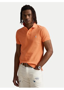 Polo Ralph Lauren Polo 710536856448 Pomarańczowy Slim Fit ze sklepu MODIVO w kategorii T-shirty męskie - zdjęcie 182678550