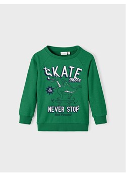 NAME IT Bluza 13218863 Zielony Regular Fit ze sklepu MODIVO w kategorii Bluzy chłopięce - zdjęcie 182678601