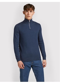 Jack&Jones Sweter Emil 12189339 Granatowy Regular Fit ze sklepu MODIVO w kategorii Swetry męskie - zdjęcie 182678630