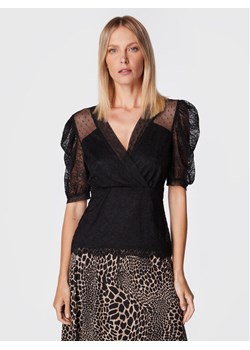 Morgan Bluzka 222-DRINK Czarny Slim Fit ze sklepu MODIVO w kategorii Bluzki damskie - zdjęcie 182678660