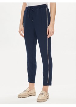Liu Jo Sport Spodnie materiałowe TA4088 TS423 Granatowy Regular Fit ze sklepu MODIVO w kategorii Spodnie damskie - zdjęcie 182678792
