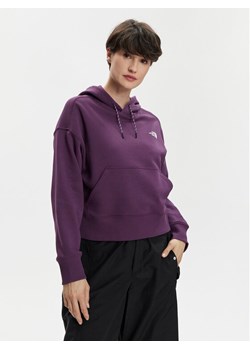 The North Face Bluza NF0A880P Fioletowy Regular Fit ze sklepu MODIVO w kategorii Bluzy damskie - zdjęcie 182678842