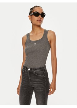 Pinko Top Calcolatore 100807 A22X Szary Regular Fit ze sklepu MODIVO w kategorii Bluzki damskie - zdjęcie 182678982