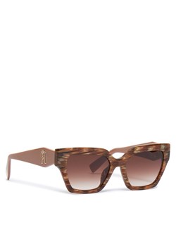 Furla Okulary przeciwsłoneczne WD00122 BX3774 3211S Brązowy ze sklepu MODIVO w kategorii Okulary przeciwsłoneczne damskie - zdjęcie 182679042