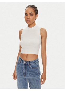 Hugo Top Sepinn 50514314 Beżowy Slim Fit ze sklepu MODIVO w kategorii Bluzki damskie - zdjęcie 182679054