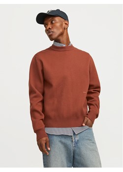 Jack&Jones Sweter Vesterbro 12261852 Brązowy Loose Fit ze sklepu MODIVO w kategorii Swetry męskie - zdjęcie 182679074