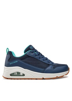 Skechers Sneakersy Uno Inside Matters 155005/NVY Granatowy ze sklepu MODIVO w kategorii Buty sportowe damskie - zdjęcie 182679091