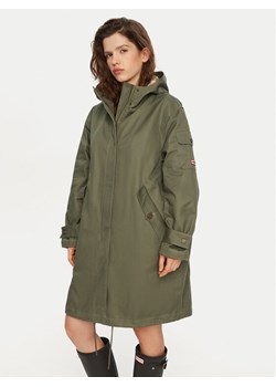 Hunter Parka Hanley HARW0015242 Zielony Regular Fit ze sklepu MODIVO w kategorii Parki damskie - zdjęcie 182679103