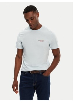 Guess Jeans T-Shirt M4YI55 K8HM0 Błękitny Regular Fit ze sklepu MODIVO w kategorii T-shirty męskie - zdjęcie 182679144