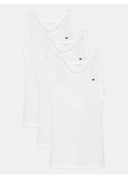 Tommy Hilfiger Komplet 3 tank topów UM0UM03387 Biały Regular Fit ze sklepu MODIVO w kategorii T-shirty męskie - zdjęcie 182679182