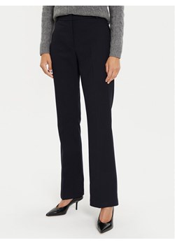 Tommy Hilfiger Spodnie materiałowe Core WW0WW42953 Granatowy Flare Fit ze sklepu MODIVO w kategorii Spodnie damskie - zdjęcie 182679202