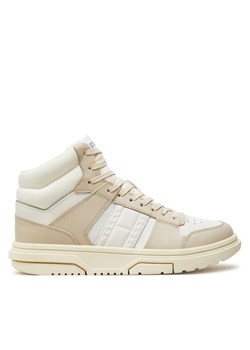 Tommy Jeans Sneakersy The Brooklyn Mid Top EN0EN02579 Écru ze sklepu MODIVO w kategorii Buty sportowe damskie - zdjęcie 182679210
